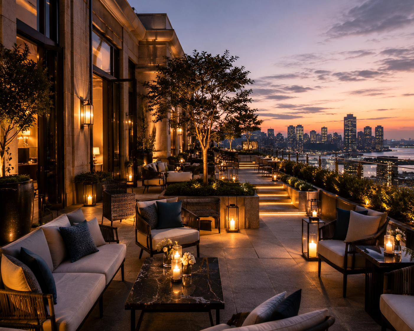 12. Hotel Outdoor Terrace